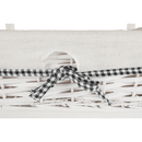 Komód, 3 fiókos, régi fehér, RUBY 3