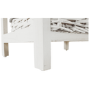 Komód, 3 fiókos, régi fehér, RUBY 3