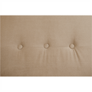 Füles fotel, arany-bézs/dió, RUFINO 3 NEW