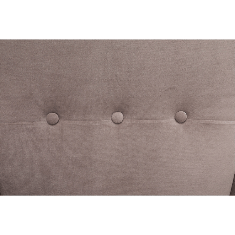 Füles fotel, bézs-szürke/bükk, RUFINO 3 NEW