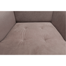 Füles fotel, bézs-szürke/bükk, RUFINO 3 NEW