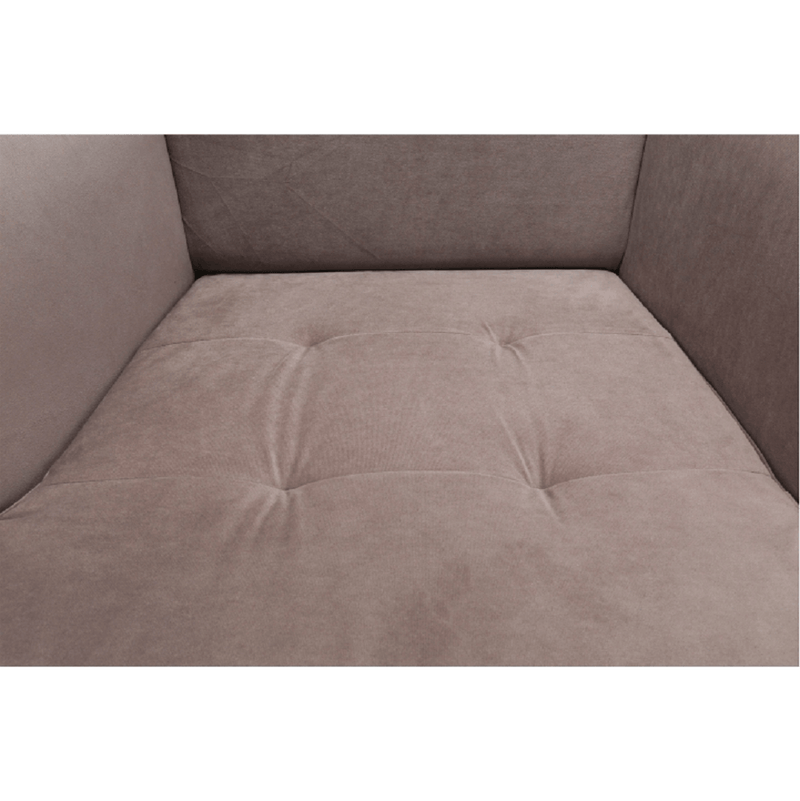 Füles fotel, bézs-szürke/bükk, RUFINO 3 NEW