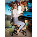 Ergonomikus zsámoly, bézs/fekete, RUFUS