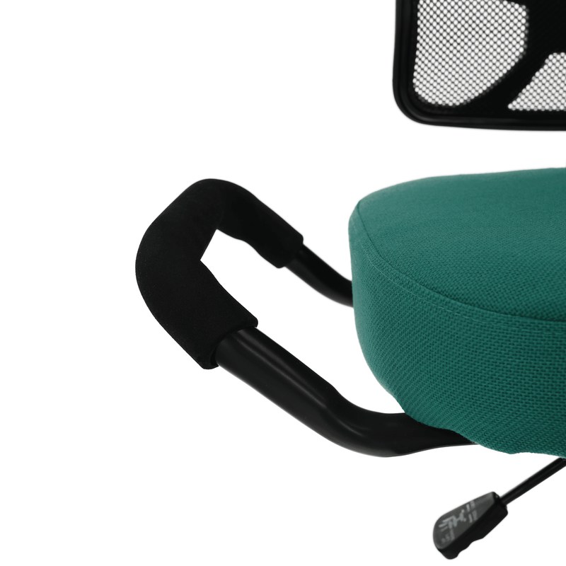 Ergonomikus zsámoly, zöld/fekete, RUFUS