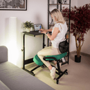 Ergonomikus zsámoly, zöld/fekete, RUFUS