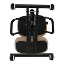 Ergonomikus zsámoly, bézs/fekete, RUFUS