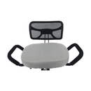 Ergonómikus térdeplőülés, szürkésbarna Taupe/fekete, RUFUS