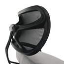 Ergonómikus térdeplőülés, szürkésbarna Taupe/fekete, RUFUS