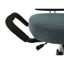 Ergonomikus zsámoly, szürke/fekete, RUFUS