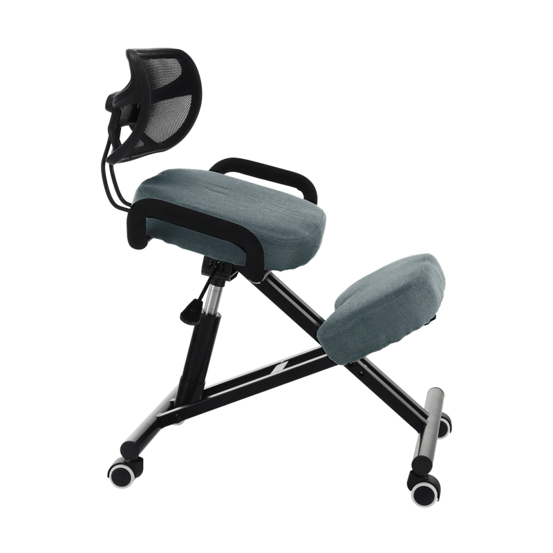 Ergonomikus zsámoly, szürke/fekete, RUFUS