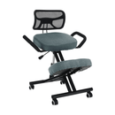 Ergonomikus zsámoly, szürke/fekete, RUFUS