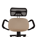Ergonomikus zsámoly, bézs/fekete, RUFUS