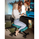 Ergonomikus zsámoly, zöld/fekete, RUFUS