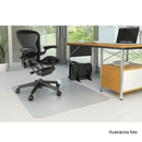 Védőalátét a szék alá, átlátszó, 100x70 cm, 0,8 mm, ELLIE NEW TYP 6