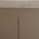 Étkezőszék, bézs/króm, SALOMA NEW