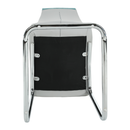 Étkezőszék, mentol/szürke/króm, SALOMA NEW