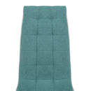 Étkezőszék, mentol/szürke/króm, SALOMA NEW