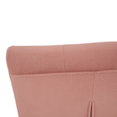 Étkezőszék, rózsaszín Velvet szövet/króm, SALOMA NEW