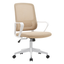 Irodai szék, bézs/fehér, SALOMO TYP 1