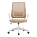 Irodai szék, bézs/fehér, SALOMO TYP 1