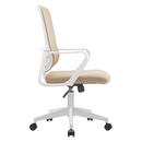 Irodai szék, bézs/fehér, SALOMO TYP 1