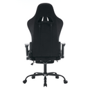 Irodai/gamer szék, fekete Velvet szövet, teherbírás 150 kg, SALOP