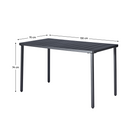 Kerti asztal, fekete, SALTON