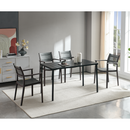 Kerti asztal, fekete, SALTON