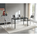 Kerti asztal, fekete, SALTON