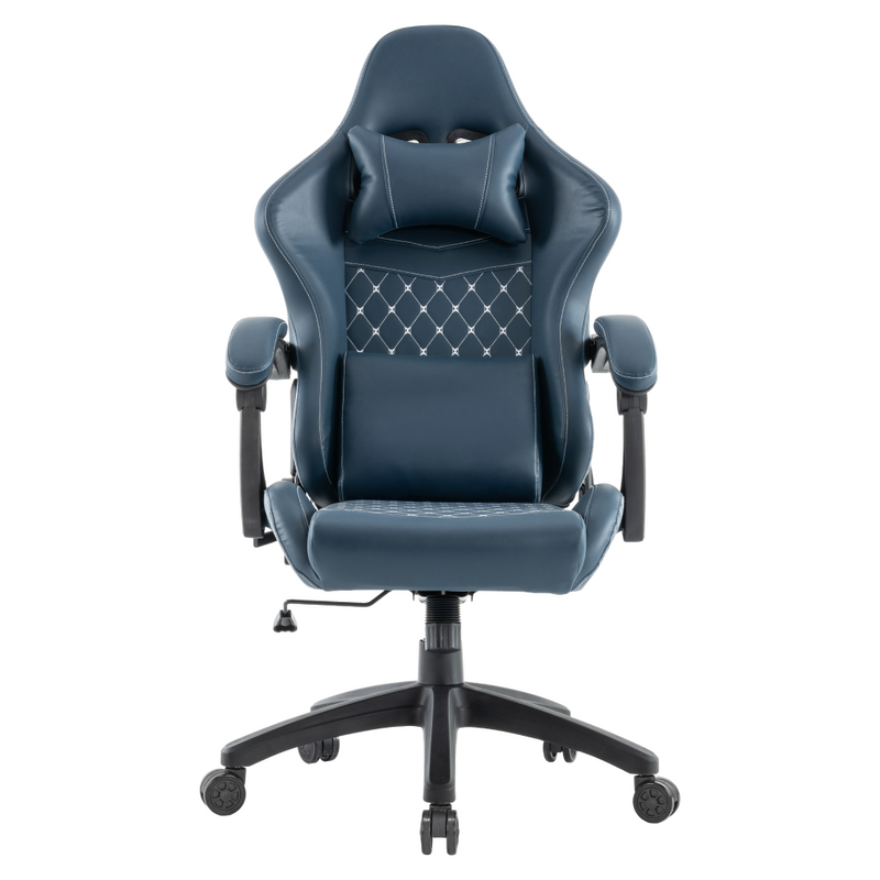 Irodai/gamer szék, kék, SAMIE