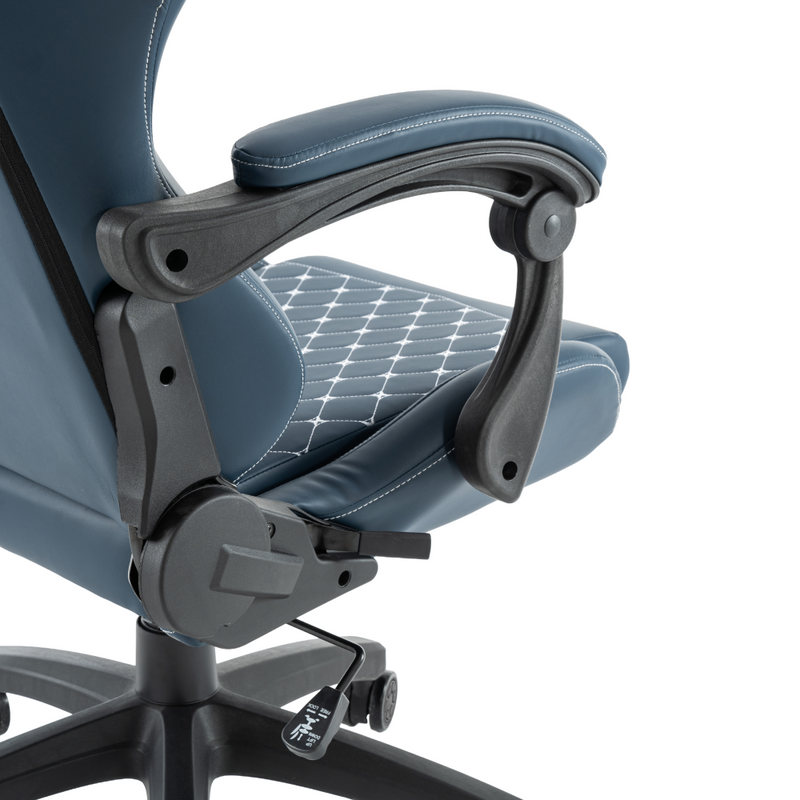 Irodai/gamer szék, kék, SAMIE