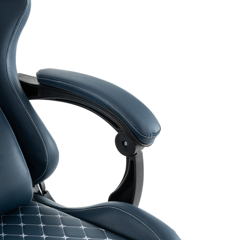 Irodai/gamer szék, kék, SAMIE