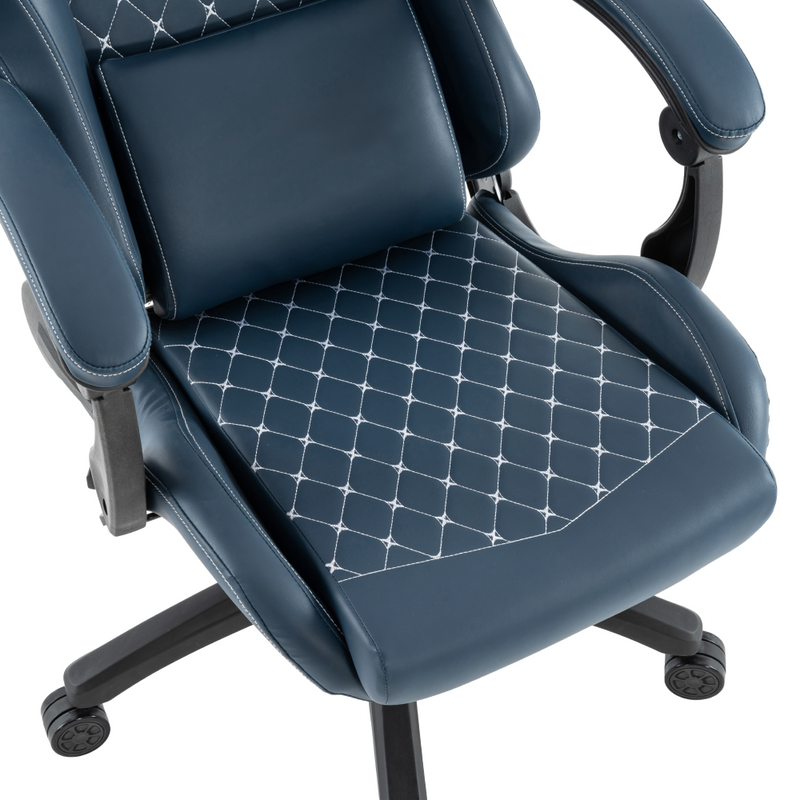 Irodai/gamer szék, kék, SAMIE