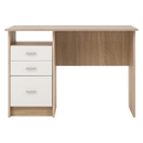 Számítógépasztal, sonoma tölgyfa, SAMSON NEW