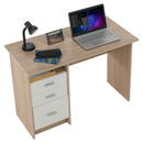 Számítógépasztal, sonoma tölgyfa, SAMSON NEW