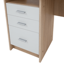 Számítógépasztal, sonoma tölgyfa, SAMSON NEW