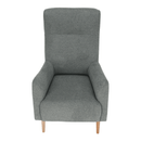 Füles fotel, mentol/tölgy, SAMY