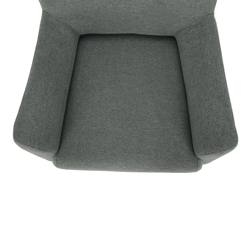 Füles fotel, mentol/tölgy, SAMY