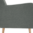 Füles fotel, mentol/tölgy, SAMY