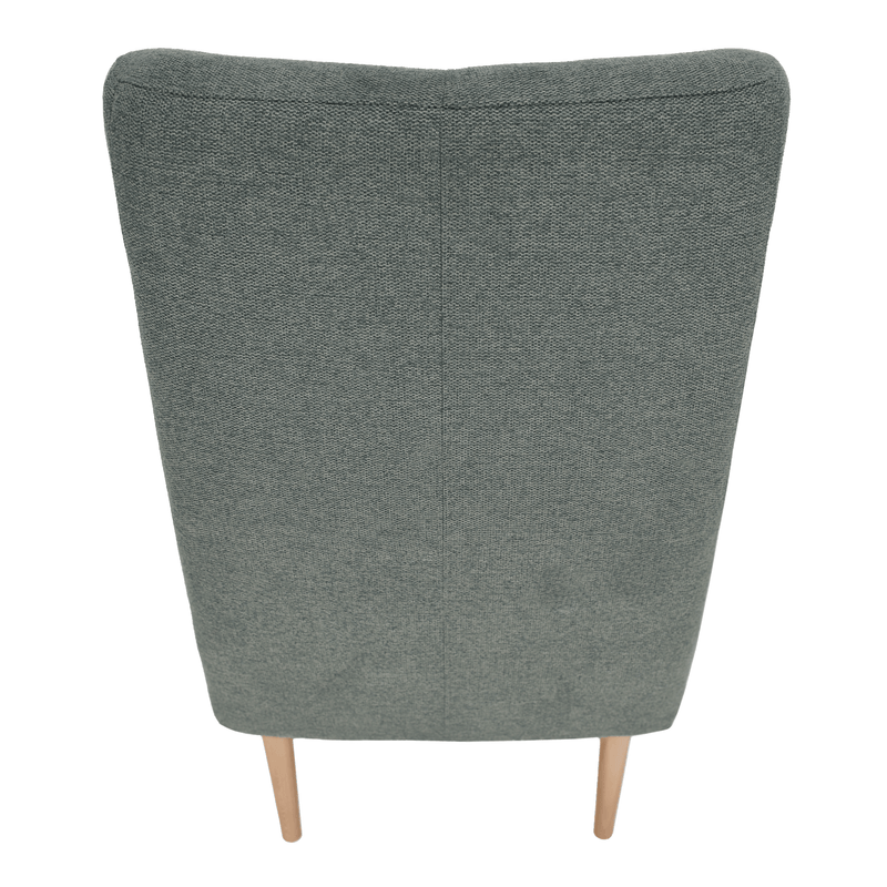 Füles fotel, mentol/tölgy, SAMY