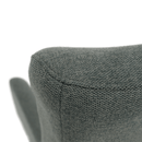 Füles fotel, mentol/tölgy, SAMY