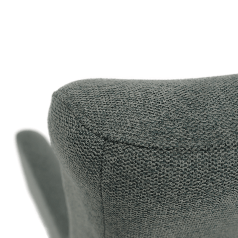 Füles fotel, mentol/tölgy, SAMY