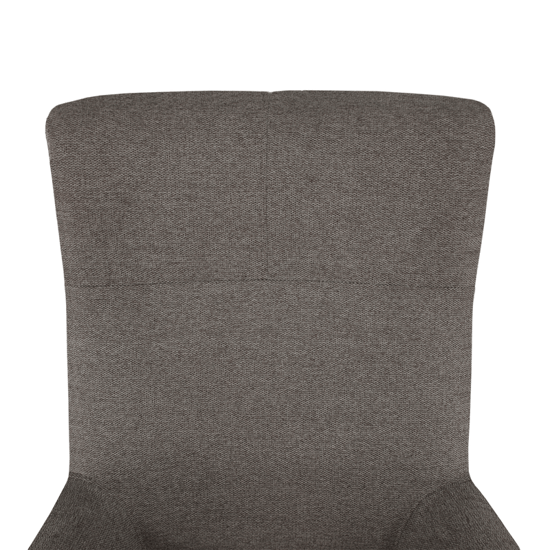 Füles fotel, szürke/fekete, SAMY