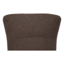 Füles fotel, barna/tölgy, SAMY