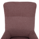 Füles fotel, fáradt rózsaszín/tölgy, SAMY