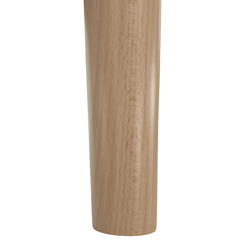 Füles fotel, barna/tölgy, SAMY