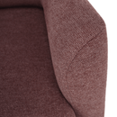 Füles fotel, fáradt rózsaszín/tölgy, SAMY