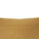 Füles fotel, sárga/fekete, SAMY