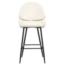 Bárszék, fehér/fekete, SANAKO TYP 2