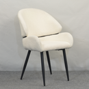 Étkezőszék, fehér/fekete, SANAKO TYP 1